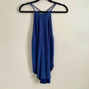 Blue Racerback “Chico” Tunic in Size Small